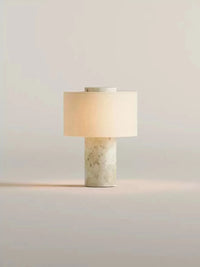 Travertine Linen Lampshade