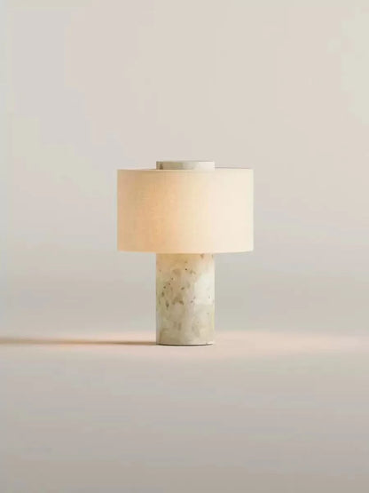 Table Lamp Rechargeable Real Marble Base Touch Control