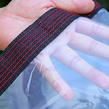 Tarp Clear Translucent Weather-Resistant PE