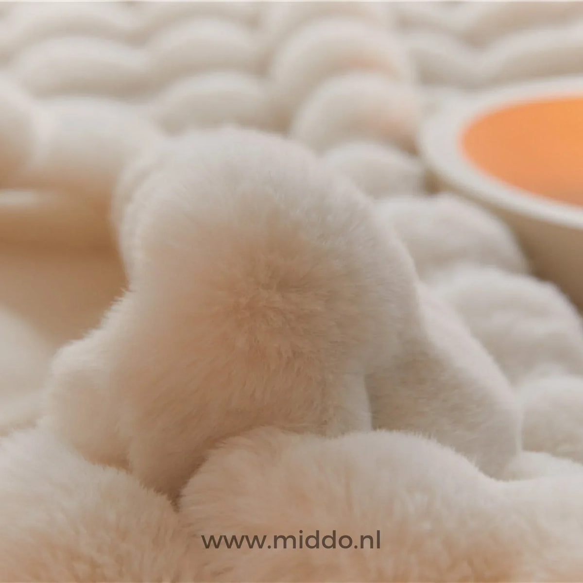 Teddy Blanket Extra-Thick Faux Fur Machine Washable