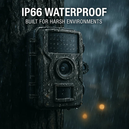 Trail Camera Infrared Night Vision 0.7-Second Trigger Speed