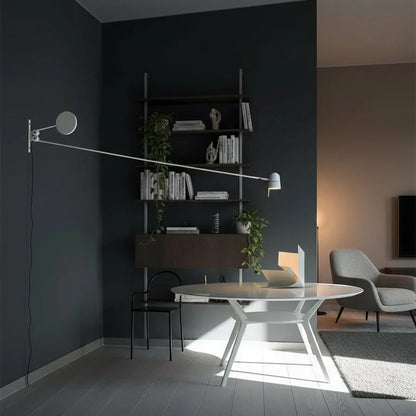 Wall Lamp Adjustable Swing Arm Integrated LED