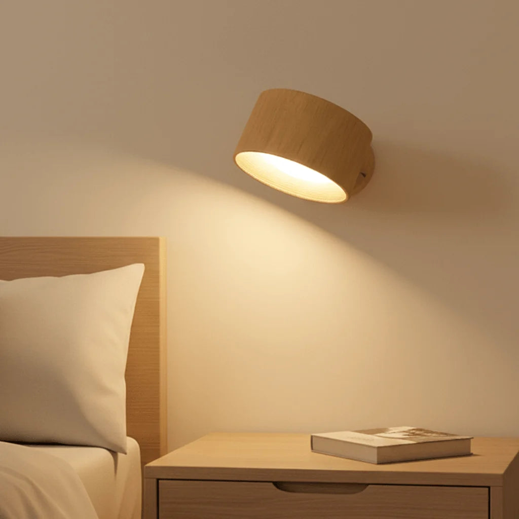 Wall Light Cordless LED Remote Control Rechargeable USB-C