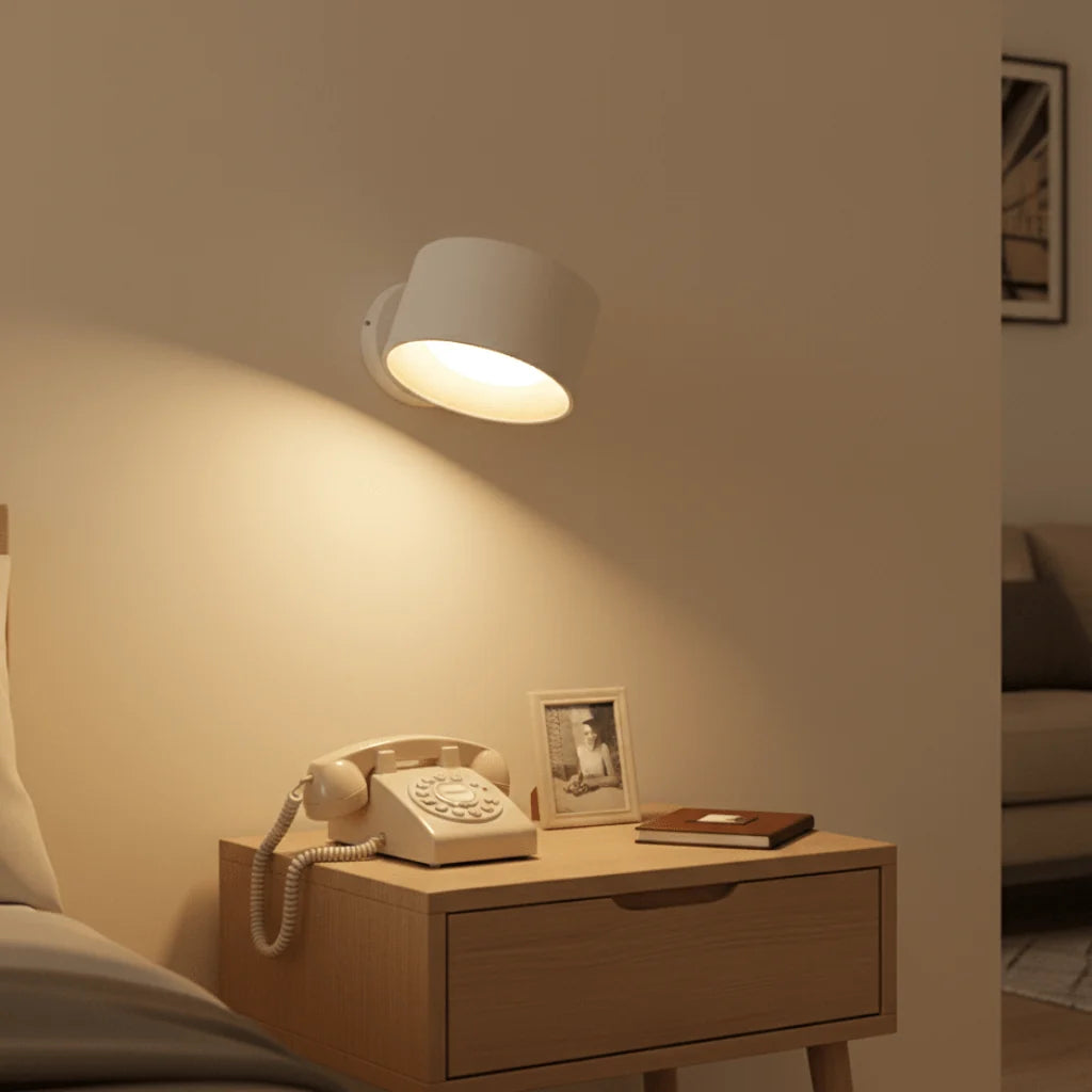 Wall Light Cordless LED Remote Control Rechargeable USB-C