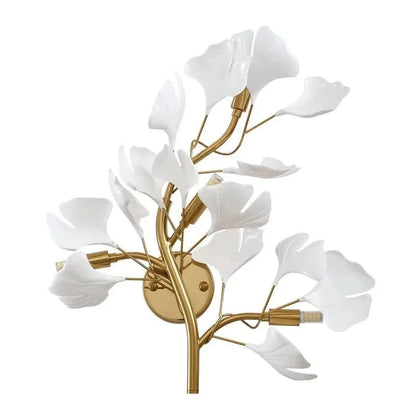Wall Light Ginkgo Leaf Design LED Selectable Color Temperature