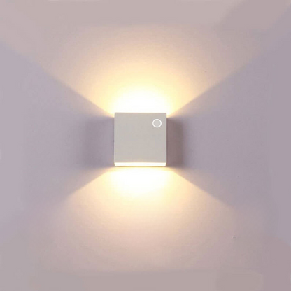 Smart Motion-Activated Outdoor LED Wall Light with Adjustable Brightness