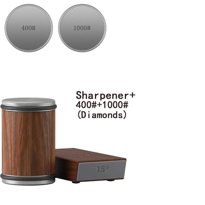 Precision Dual-Angle Knife Sharpener with Magnetic Holder