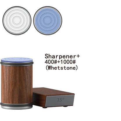 Precision Dual-Angle Knife Sharpener with Magnetic Holder