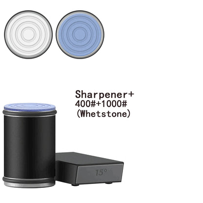Precision Dual-Angle Knife Sharpener with Magnetic Holder