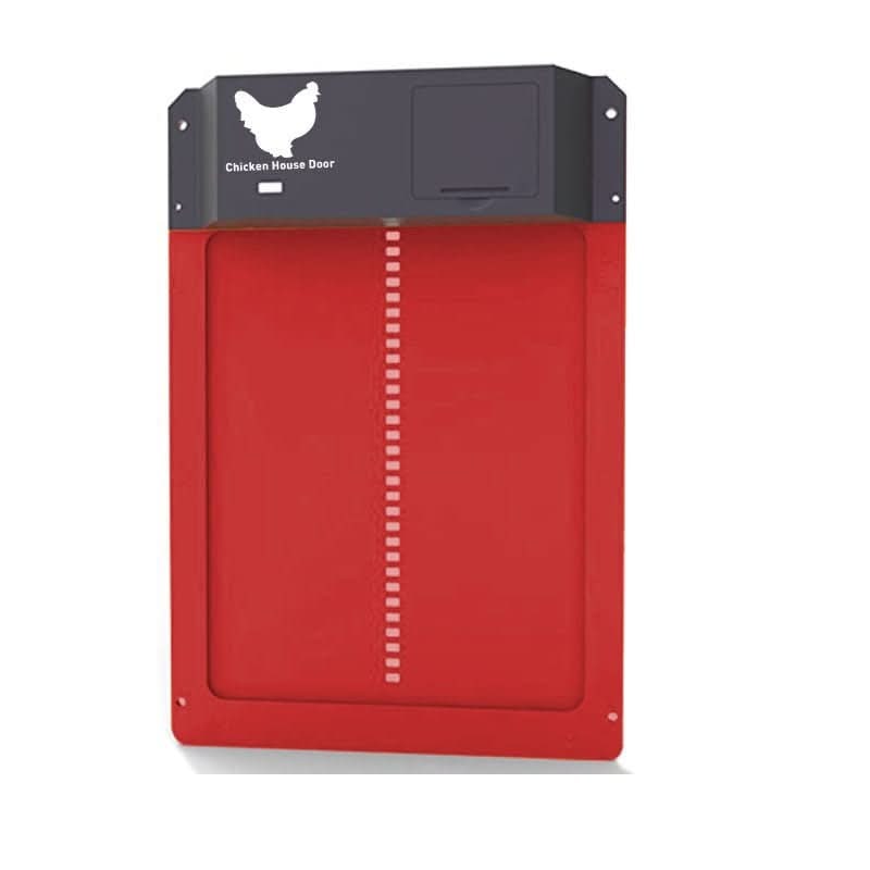 Smart Coop Guardian Door with Light Sensor & Secure Shielding