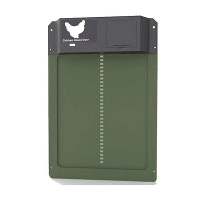 Smart Coop Guardian Door with Light Sensor & Secure Shielding