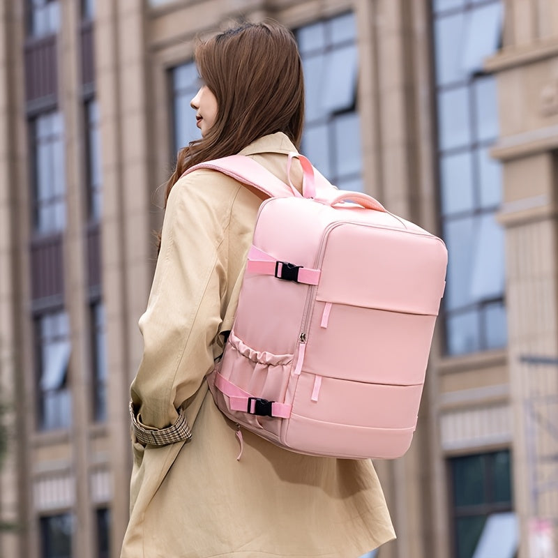Versatile Travel Backpack with Shoe Storage Compartment