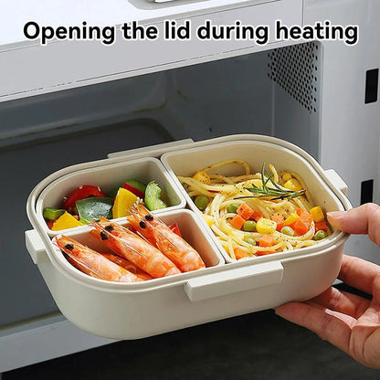 Smart Meal Prep Container with Custom Dividers & Insulated Bag