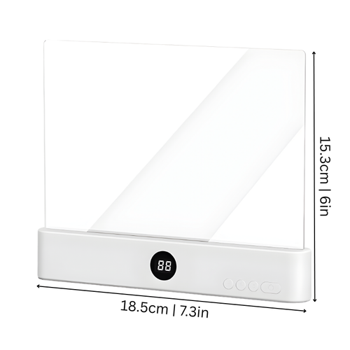 Portable LED Reading Panel with Digital Controls and Slim Design