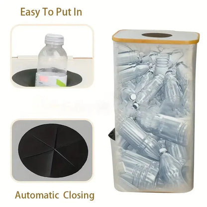 Space-Saving Container for Recyclable Materials