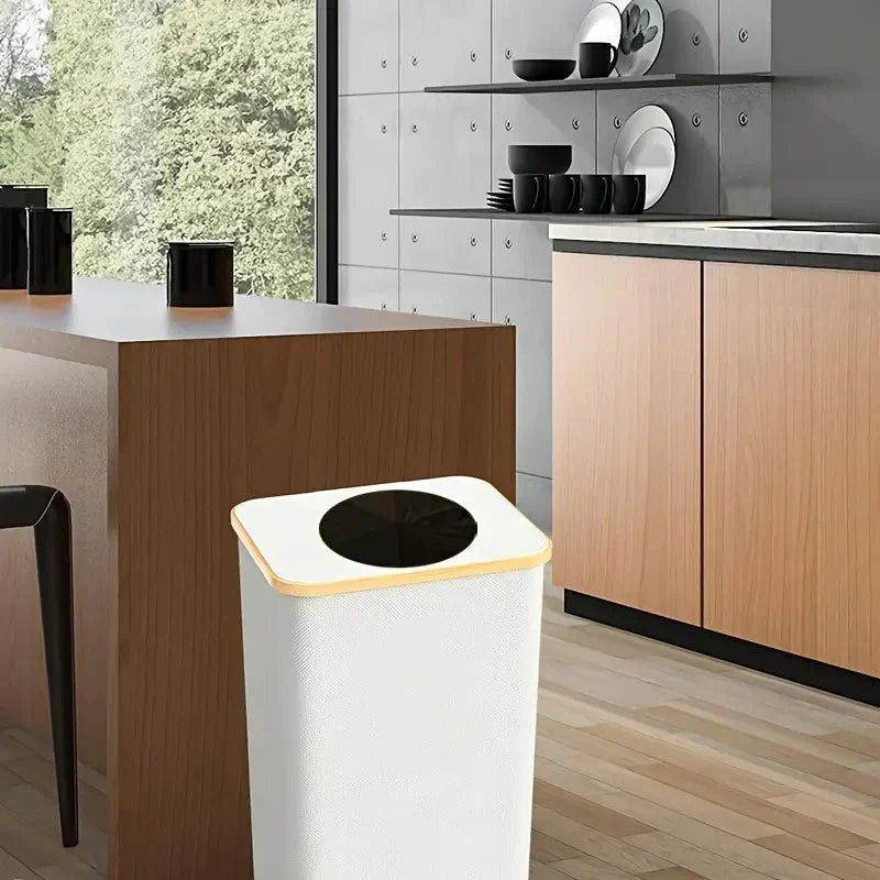 Space-Saving Container for Recyclable Materials