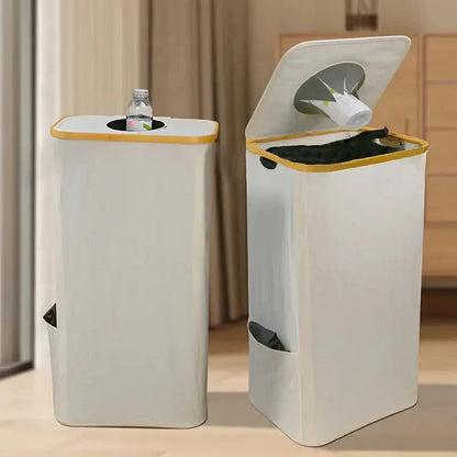 Space-Saving Container for Recyclable Materials