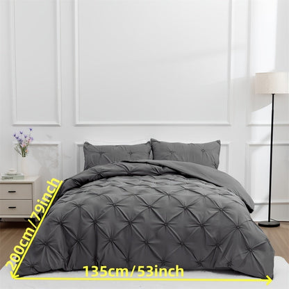 Chic Textured Quilt Cover Set for Ultimate Comfort