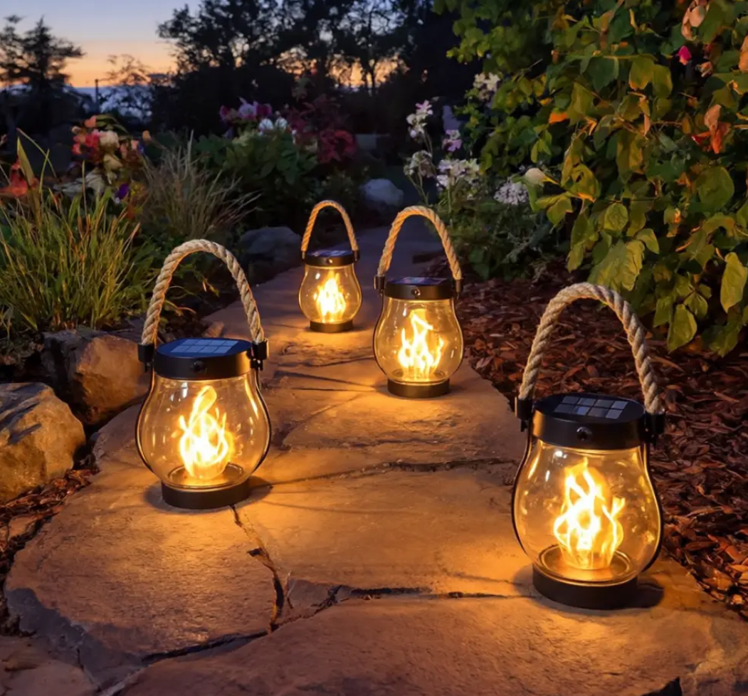 Fire Seed Solar Light - Enchanting Flame Effect for Cozy Nights