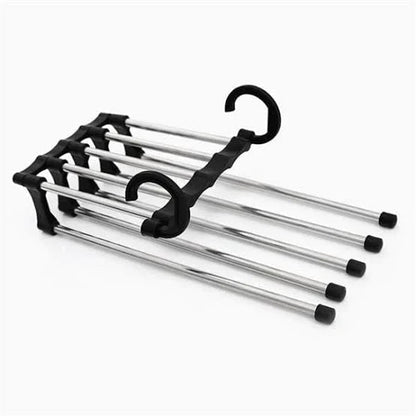 Compact Clothing Organizer | Efficient Space Solution | Foldable Multi-Hanger