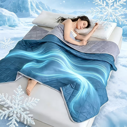 BreezeComfort All-Season Cooling Blanket for Ultimate Relaxation