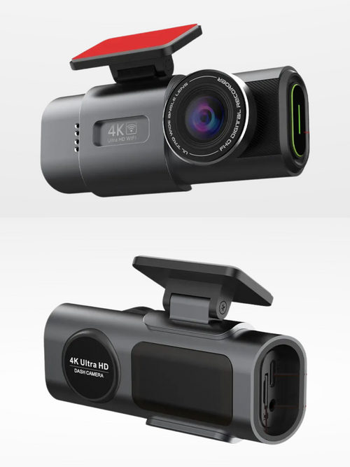 Car Dash Cam with 4K Ultra HD and Loop Recording Feature