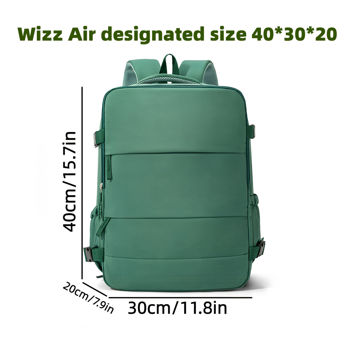 Versatile Travel Backpack with Shoe Storage Compartment