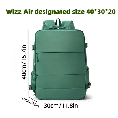 Versatile Travel Backpack with Shoe Storage Compartment