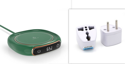 Smart Mug Warmer with Digital Temperature Control for Desk