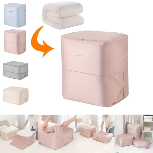 Space-Saving Storage Solution for Clothes and Bedding