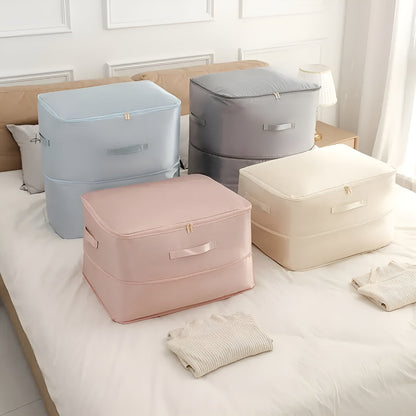 Space-Saving Storage Solution for Clothes and Bedding
