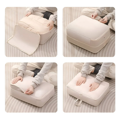 Space-Saving Storage Solution for Clothes and Bedding