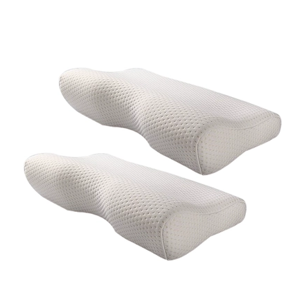 ErgoCloud Memory Support Pillow with Adjustable Heights