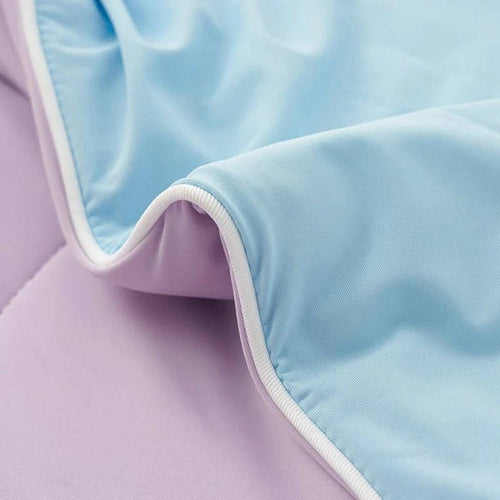 ChillComfort Lightweight Reversible Cooling Throw Blanket