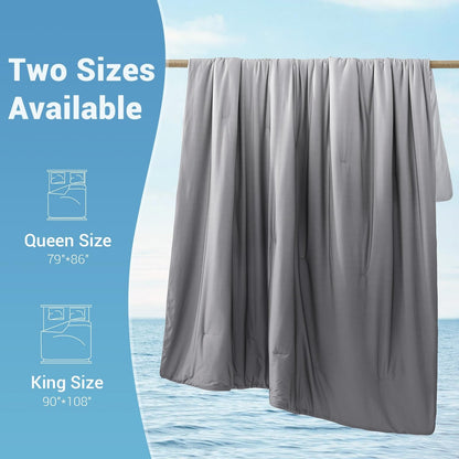 BreezeGuard Cooling Blanket - Lightweight & Breathable Design