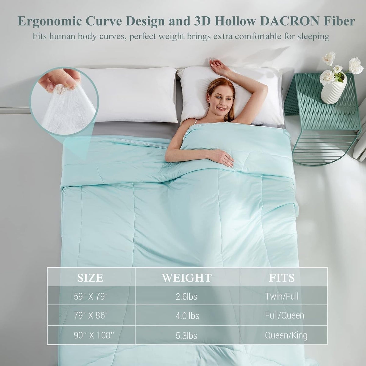 Breezy Sleep Blanket - Lightweight and Breathable for Warm Nights