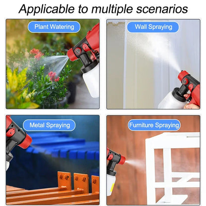 Portable Cordless Paint Applicator with Customizable Spray Modes