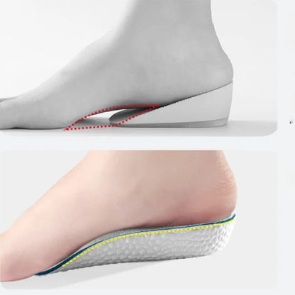Enhanced Comfort Insoles with Lifted Heel and Supportive Design