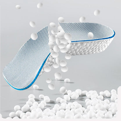 Enhanced Comfort Insoles with Lifted Heel and Supportive Design