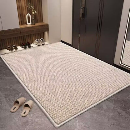 Indoor Absorbent Rug with Non-Slip Design for Home Entryways