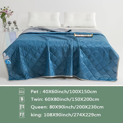 BreezeComfort All-Season Cooling Blanket for Ultimate Relaxation