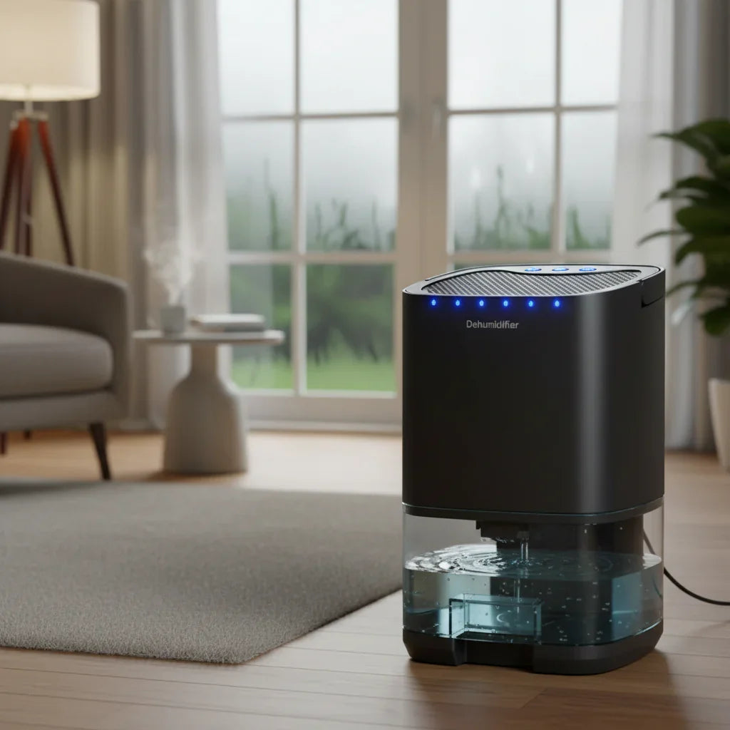 Space-Saver Dehumidifier for Optimal Comfort