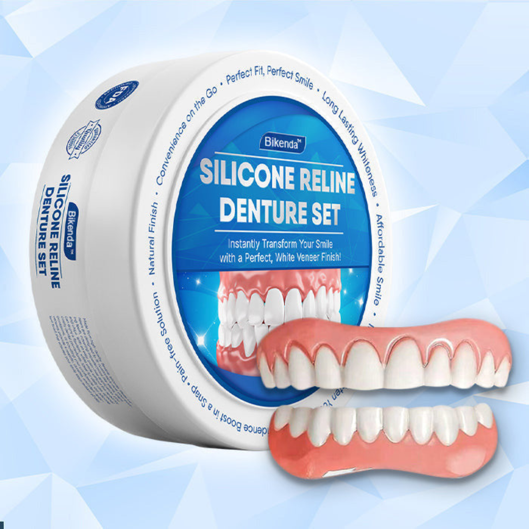 Instant Tooth Replacement Snap-On Dentures with Custom Fit Kit