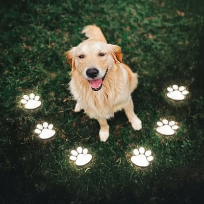 PawPrint Solar Garden Light - Eco-Friendly Outdoor Decor