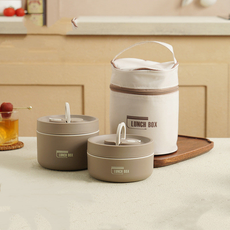 Thermal Insulated Stainless Steel Lunch Box for Hot Meals