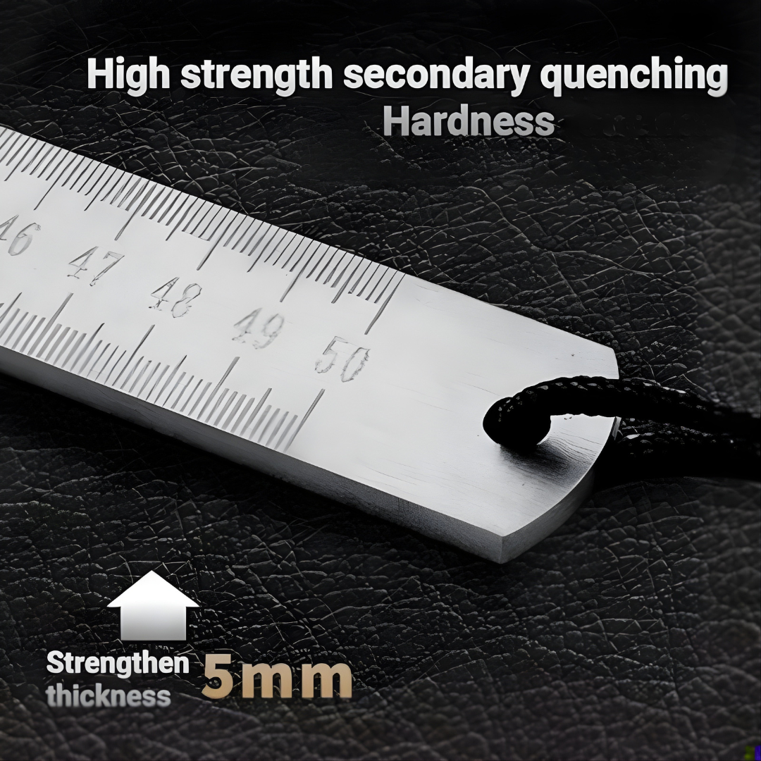 Precision Steel Ruler – Laser-Engraved Scale for Lasting Accuracy