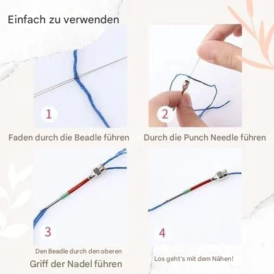 Precision Threading Needle Kit with Versatile Metal Options
