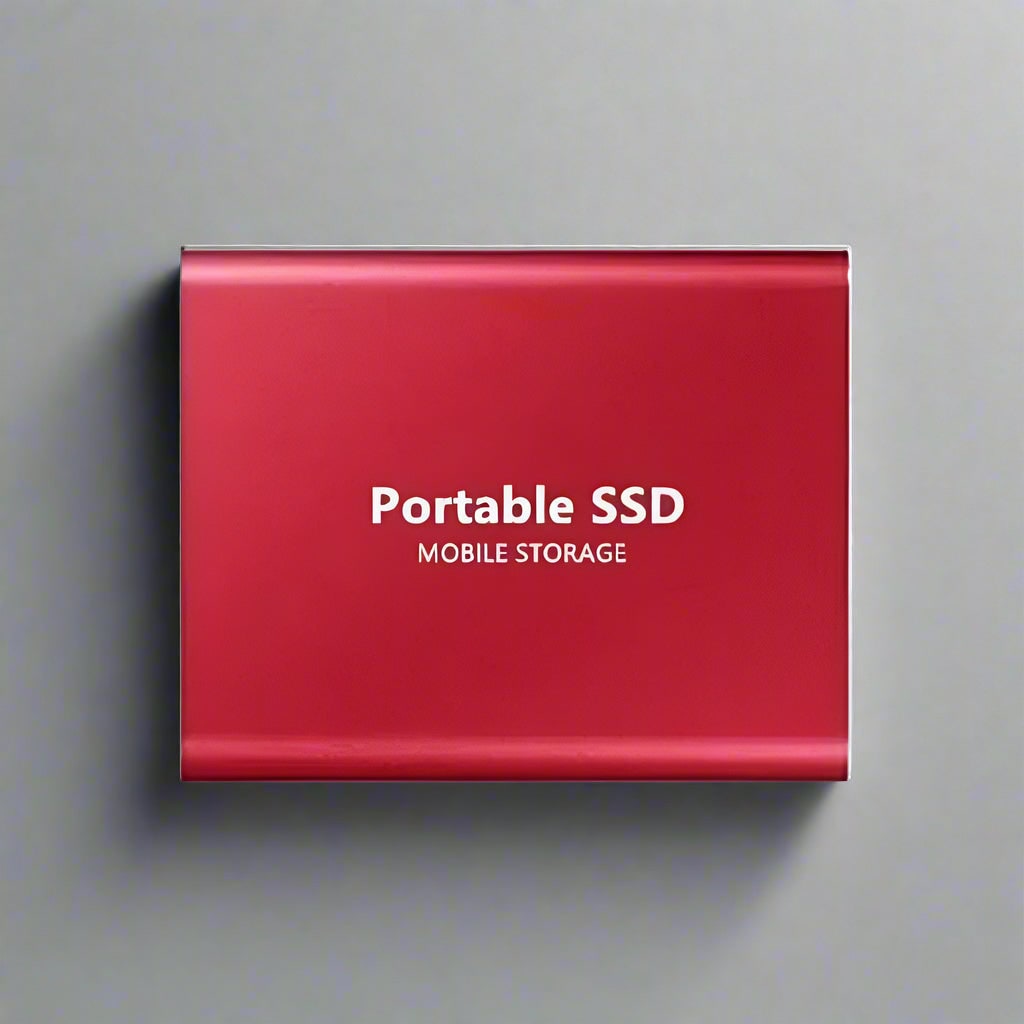 Compact Portable SSD with USB-C for Effortless Storage
