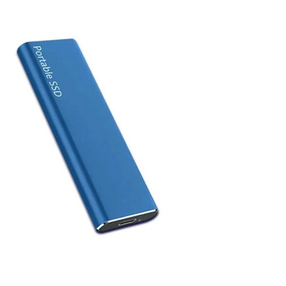 Compact Aluminum SSD Drive with USB-C for Seamless Storage