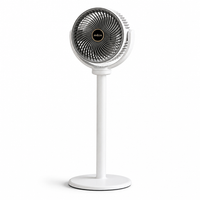 Gray White - Floor Standing Electric Fan